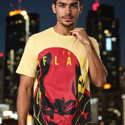 The Indian Garage Co Men Printed Applique Slim Fit T-shirt-picture-11