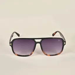 Voyage Unisex Wayfarer Sunglasses with UV Protected Lens image 5