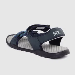 HRX by Hrithik Roshan Men Blue Woven Design Sports Sandals image 2