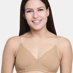 Floret Pack of 2 Solid Non-Wired Lightly Padded T-shirt Bras F20560 image 3