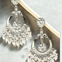 Anouk Floral Chandbalis Earrings image 2