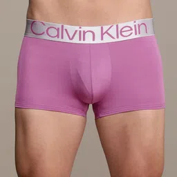 Calvin Klein Underwear Men Solid Low Rise Pack Of 3 Trunks image 2