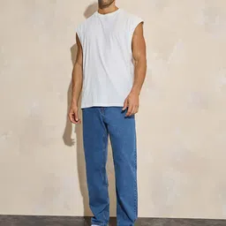 Styli Men Relaxed Fit Stretchable Denim Jeans image 4