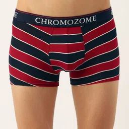 Chromozome Men Pack of 2 Ultra-Premium Striped Trunks 8902733643702 image 4