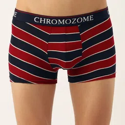 Chromozome Men Pack of 2 Ultra-Premium Striped Trunks 8902733643467 image 5