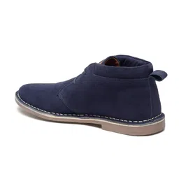 LOUIS STITCH Men Mid-Top Solid Suede Desert Boots image 2