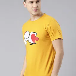 BRATMA Men Graphic Printed T-shirt image 2