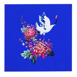 SEJ by Nisha Gupta Off-White Square Printed 36 cm Analogue Wall Clock with Wall Art image 3