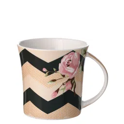 CLAY CRAFT Set of 6 Multicoloured Printed Bone China Cups 150 ml Each image 3