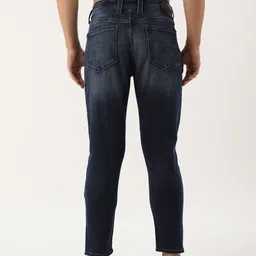 Flying Machine Men Blue Slim Fit Light Fade Stretchable Jeans image 5