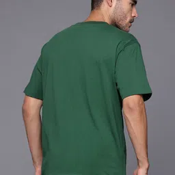 New Balance Drop-Shoulder Sleeves Pure Cotton Relaxed Fit Athleisure T-shirt image 5