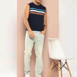 Harvard Men Bootcut Light Fade Jeans image 4