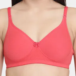 Floret Pack Of 2 Solid Non-Wired Lightly Padded T-shirt Bra F20560 image 2