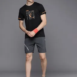 HRX by Hrithik Roshan Typography Printed Rapid-Dry Antimicrobial Training T-shirt image 5