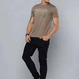 Levis Pure Cotton Graphic Printed Slim Fit T-shirt image 4
