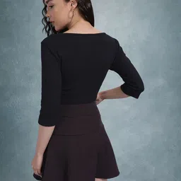 The Roadster Life Co. Ribbed Knitted Crop Top image 4