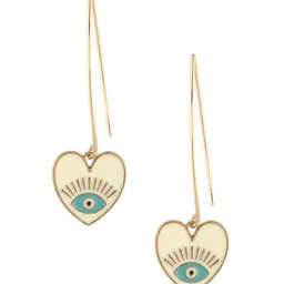 Zaveri Pearls Gold-Plated Drop Earrings image 5
