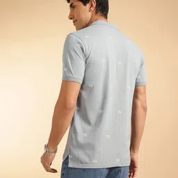 French Connection Brand Logo Printed Polo Collar T-shirt image 4