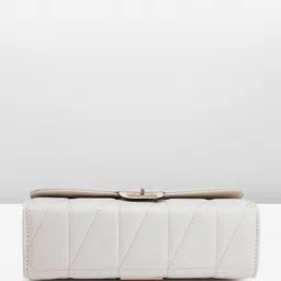 French Connection Textured Structured Shoulder Bag image 3