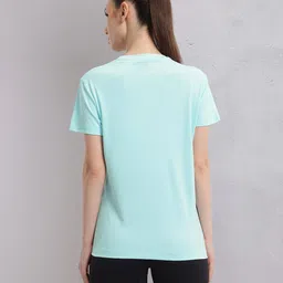 HRX by Hrithik Roshan Brand Logo Printed Rapid Dry T-shirt image 2