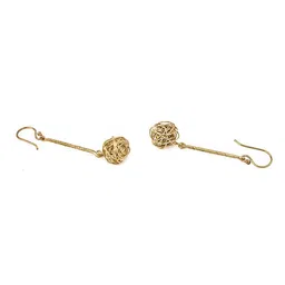 Studio One Love Brass-Plated Statement Drop Earrings image 2