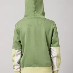 Alan Jones Boys Colourblocked Hooded Pullover Sweatshirt image 2