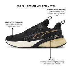 Puma Women X-Cell Action Molten Metal Running Shoes image 4