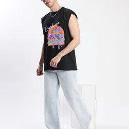 Bene Kleed Graphic Printed Oversized Cotton T-shirt image 3