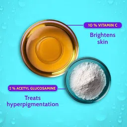 Chemist at Play Vitamin C Face Serum - 30ml & Neck Knee & Elbow Brightening Roll On - 40ml image 4