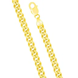 Zavya Men Sterling Silver Gold-Plated Chain image 3