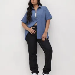 The Roadster Lifestyle Co. Plus Size Textured Top image 5