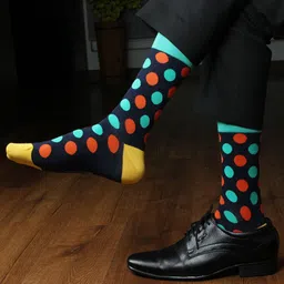 Bonjour Men Pack Of 3 Assorted Calf Length Socks image 2