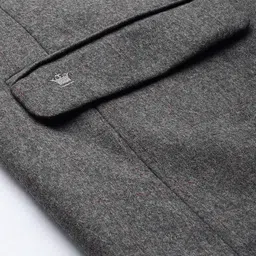 Louis Philippe Pure Wool Checked Single-Breasted Formal Blazers image 4