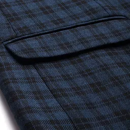 Raymond Checked Regular Fit Single-Breasted Blazer image 4