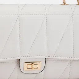 French Connection Textured Structured Shoulder Bag image 5