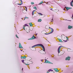 Varanga Printed Pure Cotton Night Suit image 3