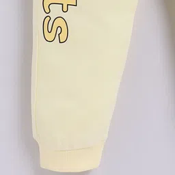 Happy Faces Girls Peanuts Printed Pure Cotton Joggers image 4