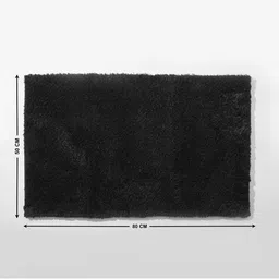 Home Centre Black Aubree Percy Anti-Slip Bathmat image 4
