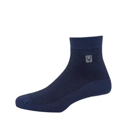 Allen Solly Men Pack Of 3 Blue Solid Above Ankle-Length Socks image 4