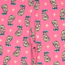Bodycare Girls Frozen Printed Cotton Ankle Length Leggings image 3
