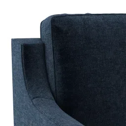 urban ladder create Abbey 2 Seater Fabric Sofa in Cobalt Colour image 3