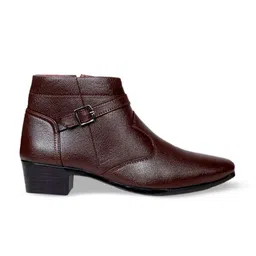 Bxxy Men Textured Height Increasing Regular Boots image 3