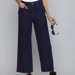 Levis Women Wide Leg High-Rise Stretchable Jeans-image-5