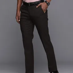 Raymond Men Slim Fit Formal Trousers image 3