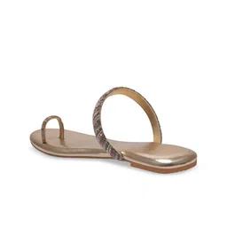 TRYME Women Open Toe Flats with Bows image 4