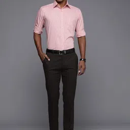 Raymond Men Slim Fit Formal Trousers image 2