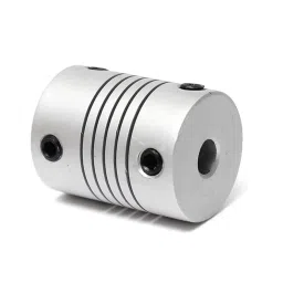 6.35mm x 8mm Aluminum Flexible Coupling Vibration Dampening Motor Coupler For Shaft Connection - RS74686.35mm x 8mm Aluminum Flexible Coupling Vibration Dampening Motor Coupler For Shaft Connection - RS7468 image 3