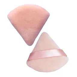 RHE Cosmetics Triangle Pocket Pizza Powder Puff & Makeup Blender Sponge Skin image 3
