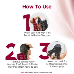 BBlunt 7 In 1 Repair & Revive Hair Mask For Damage Repair image 4