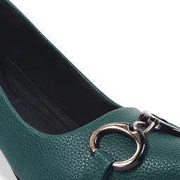 JM Looks Synthetic Block Heel Pumps image 5